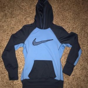 BLUE NIKE HOODIE